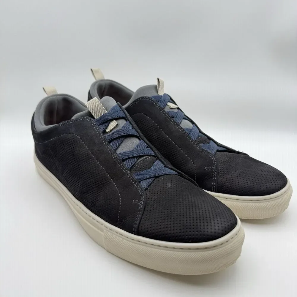Martin Dingman Navy Suede Sneakers Size 11.5 M Men’s Casual Shoes